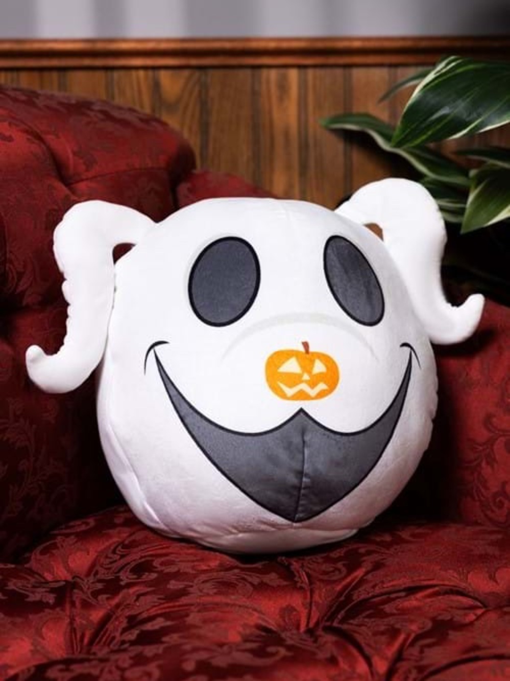 Disney Nightmare Before Christmas Zero Face 11" Cloud Pillow